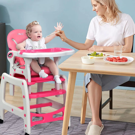 5-in-1 Convertible Baby High Chair