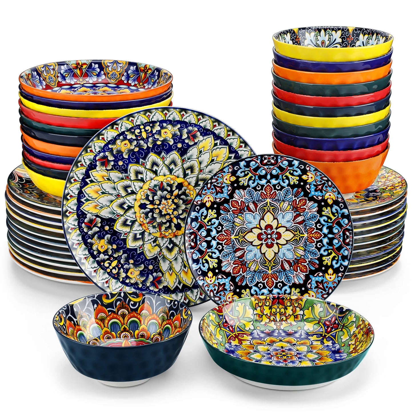 12/16/18/24 Piece Ceramic Dinnerware Set