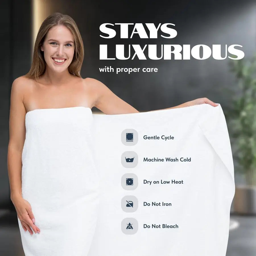 Luxury Bath Sheets Towels for Adults