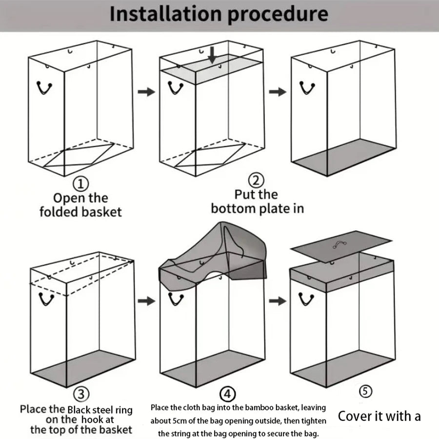 Foldable Storage Basket