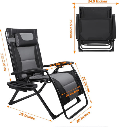 XXL Oversize Recliner Folding Chair