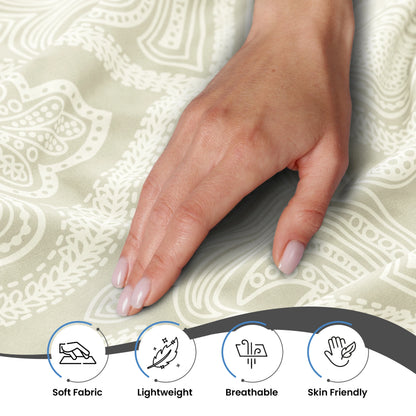 6 Piece Sheet Set, Ultra Soft Microfiber, Paisley