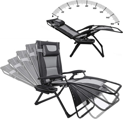 XXL Oversize Recliner Folding Chair
