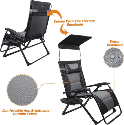 XXL Oversize Recliner Folding Chair