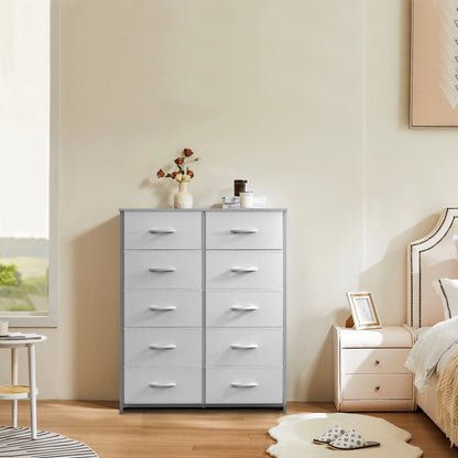 5/7/10 White Lover Fabric Drawers