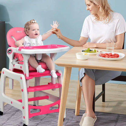 5-in-1 Convertible Baby High Chair