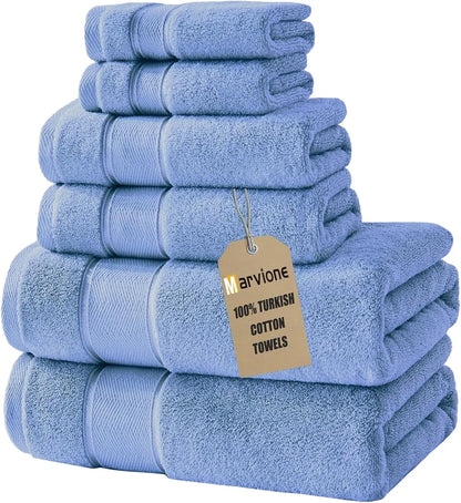 Turkish Cotton Bath Towel Set