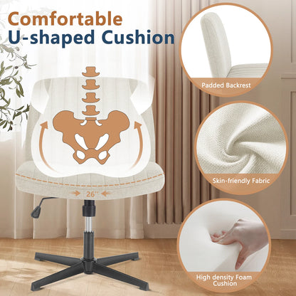 Cross Legged Rocking Gaming Chair