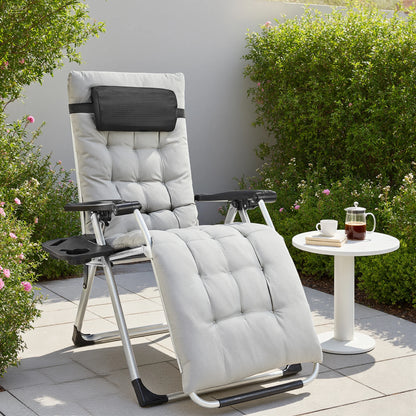 Set of 2 Portable Recliner Lounge Chair