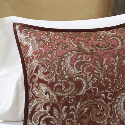 King Size Faux Silk Comforter Set