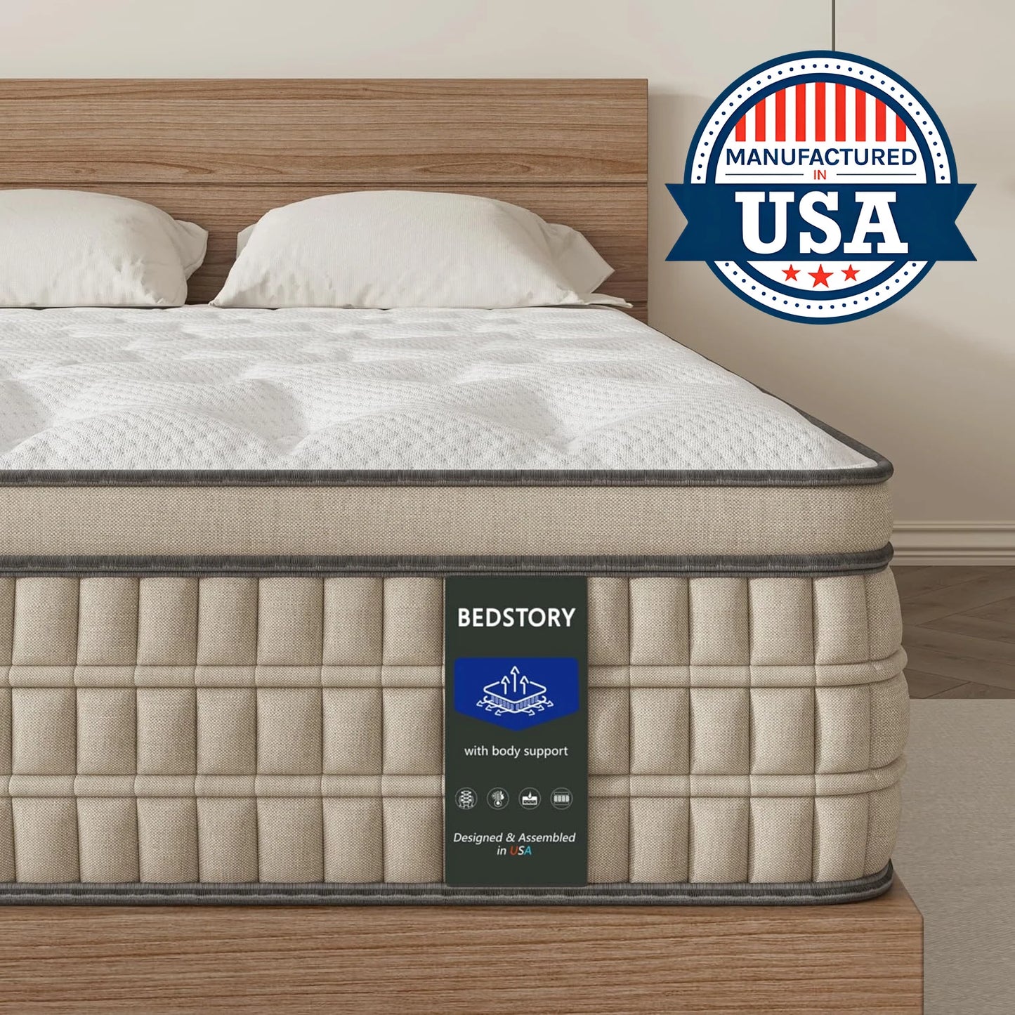 12 Inch Full/King Mattress