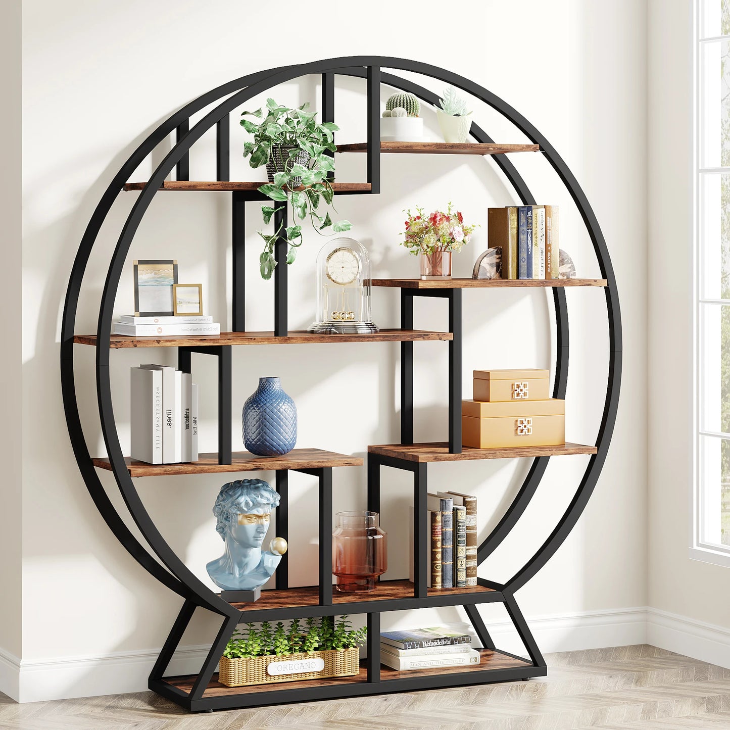 Round Bookshelves
