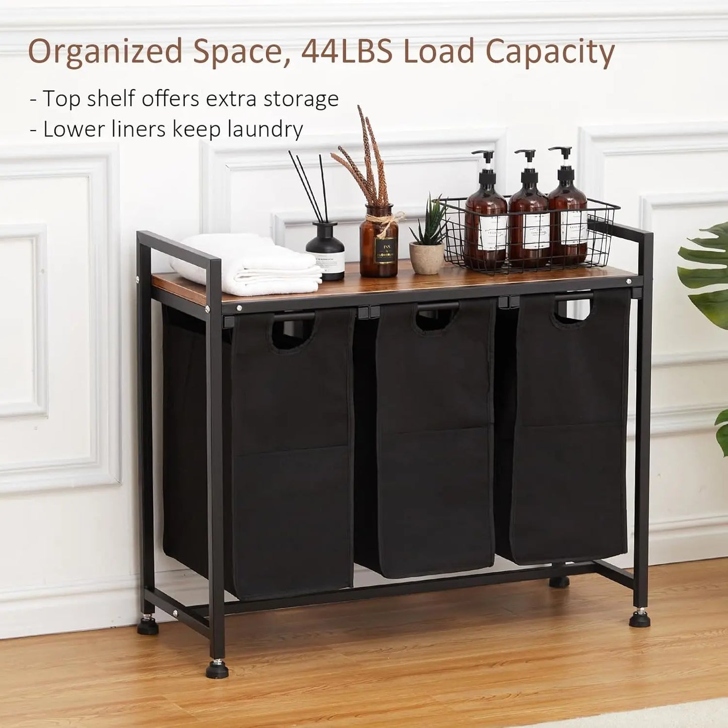 Laundry Hamper, Laundry Basket Organizer