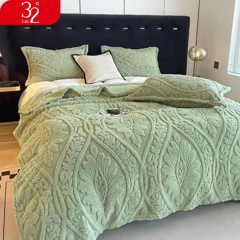 3D Floral Printed Blanket Adult