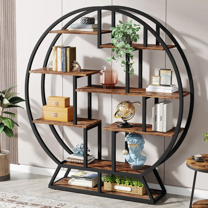 Round Bookshelves