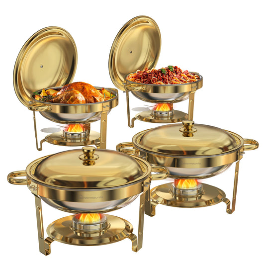 Round Chafing Dishes for Buffet