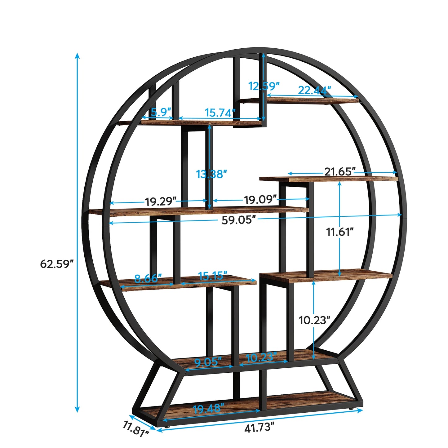 Round Bookshelves