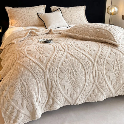 3D Floral Printed Blanket Adult