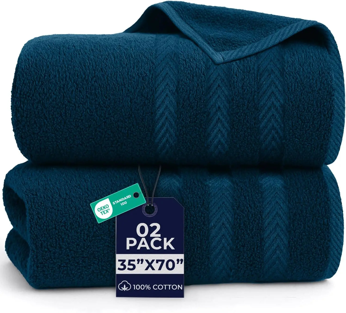 2 Pack Luxury Bath Sheets