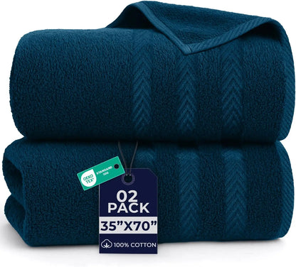 2 Pack Luxury Bath Sheets
