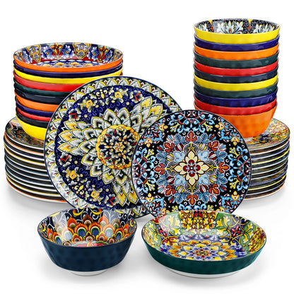 12/16/18/24 Piece Ceramic Dinnerware Set