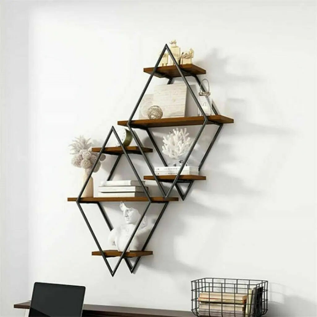 Rustic Floating Shelves
