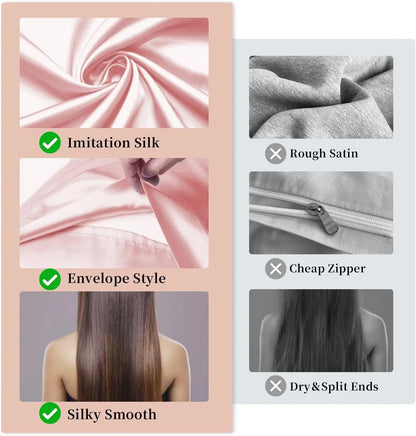 Luxury Satin Pillowcase Set