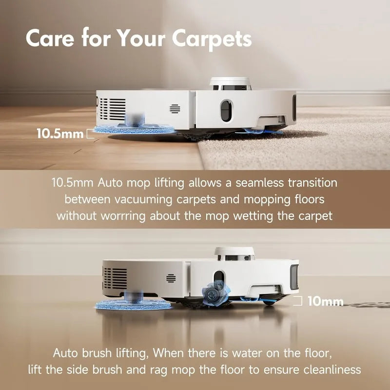 P10 Pro Ultra Robot Vacuum And Mop 13,000Pa Suction
