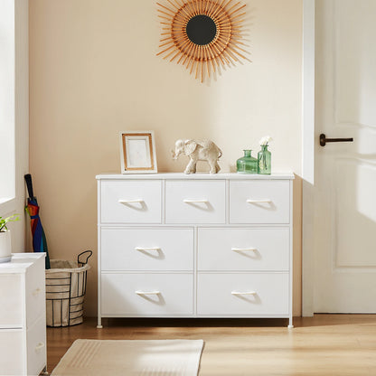 5/7/10 White Lover Fabric Drawers