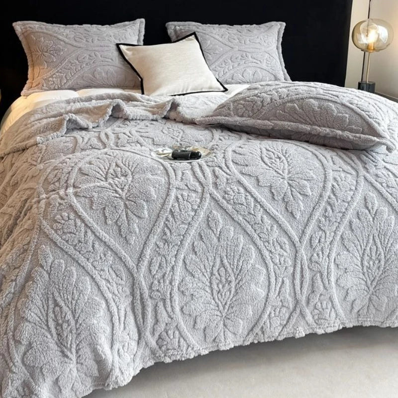 3D Floral Printed Blanket Adult