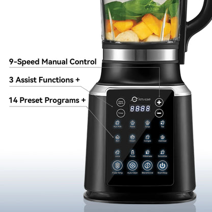 Glass Blenders for Kitchen with Tamper