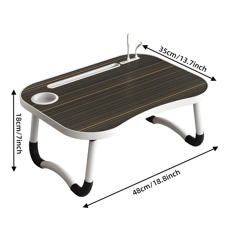 Laptop desktop cutlery and laptop bed holder