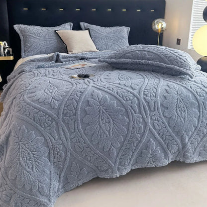 3D Floral Printed Blanket Adult