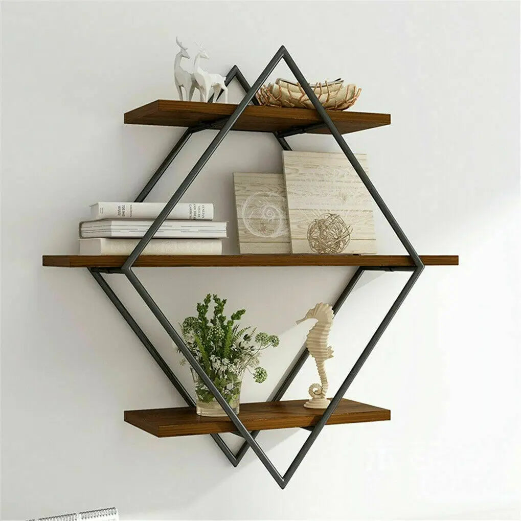 Rustic Floating Shelves