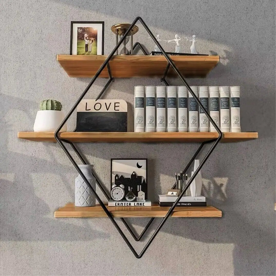 Rustic Floating Shelves