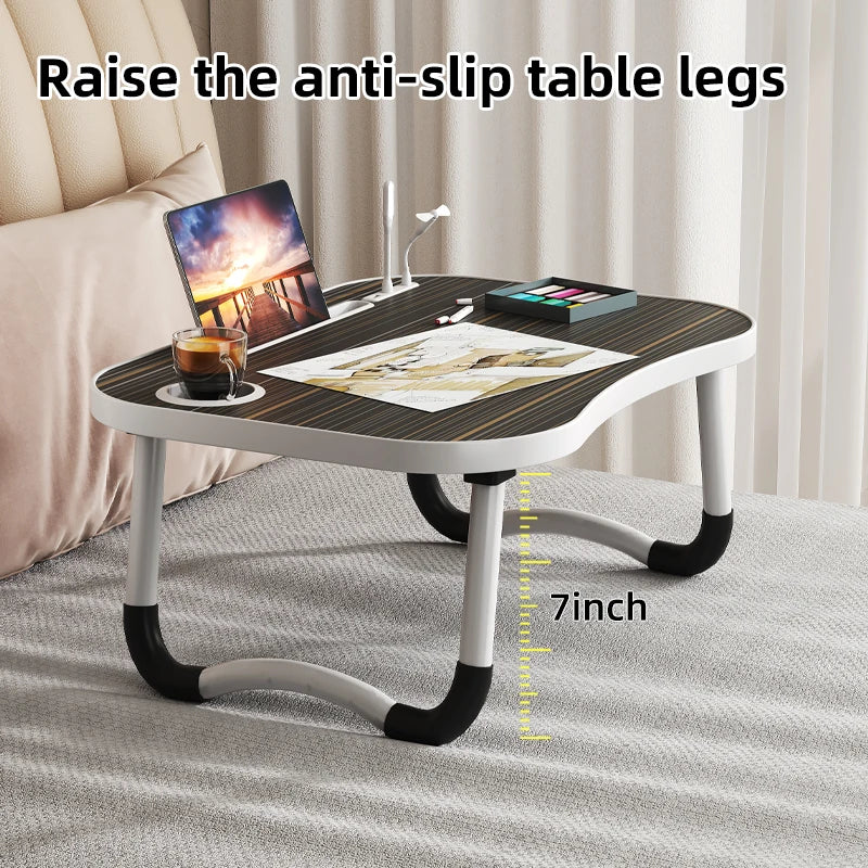 Laptop desktop cutlery and laptop bed holder