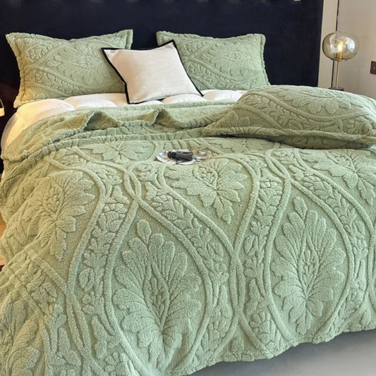 3D Floral Printed Blanket Adult