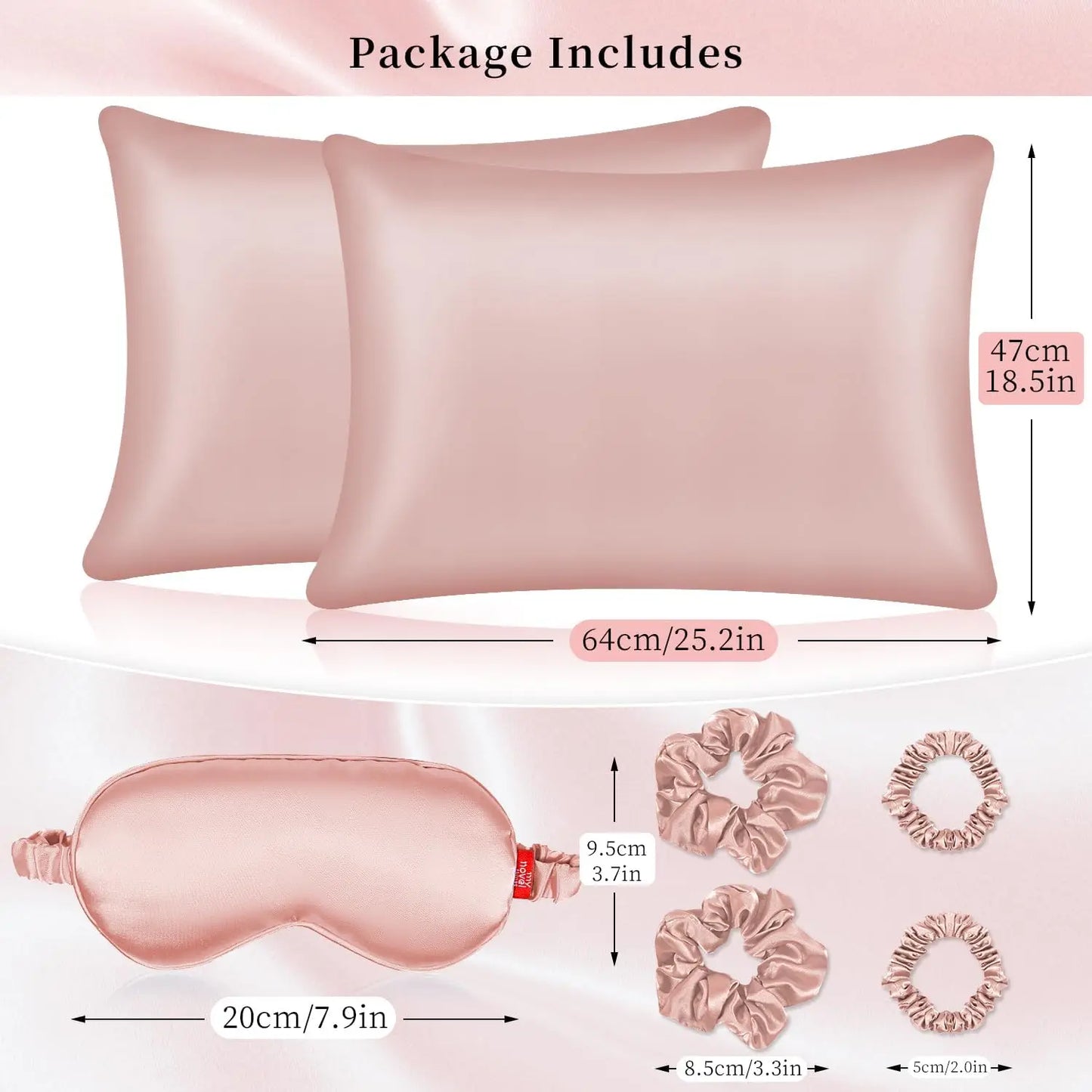 Luxury Satin Pillowcase Set
