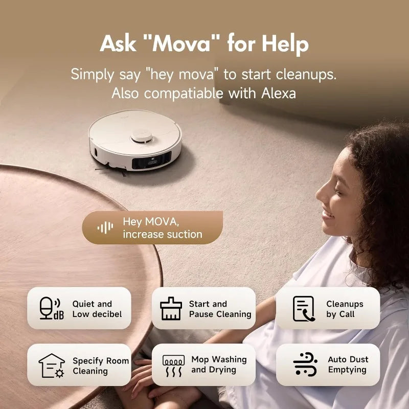 P10 Pro Ultra Robot Vacuum And Mop 13,000Pa Suction